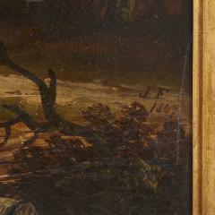 Chapel in the Woods oil on canvas painting by English School - 4121691