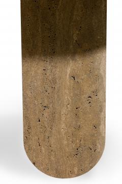 Chapter Studio Contemporary Middle Eastern Marble and Travertine Console - 4613254