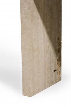 Chapter Studio Contemporary Middle Eastern Marble and Travertine Console - 4613255