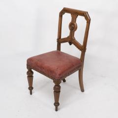 Charles Bevan Charles Bevan Gillows Attr a Set of Six Aesthetic Movement Oak Dining Chairs - 4191607
