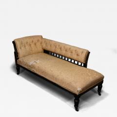 Charles Bevan Charles Bevan Marsh Jones Aesthetic Movement button back chaise lounge - 4186686