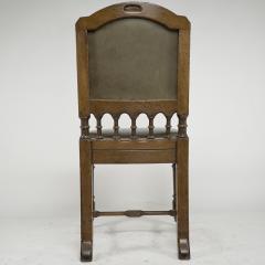 Charles Bevan Charles Bevan attributed Gothic Revival Oak Desk or Side Chair - 4191599