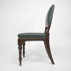 Charles Bevan Charles Bevan for Marsh Jones Gothic Revival Side Chair with Chamfered Edges - 4182764