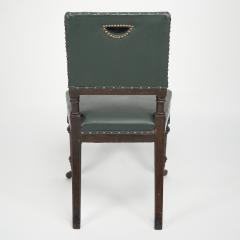Charles Bevan Charles Bevan for Marsh Jones Gothic Revival Side Chair with Chamfered Edges - 4182765