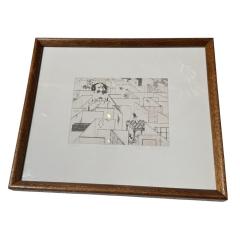 Charles Bragg Charles Bragg Seven Deadly Sins Signed Engraving Print Anger - 4282528
