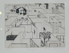Charles Bragg Charles Bragg Seven Deadly Sins Signed Engraving Print Anger - 4288343