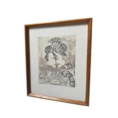 Charles Bragg Charles Bragg Seven Deadly Sins Signed Engraving Print Lust - 4282521