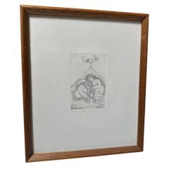 Charles Bragg Charles Bragg Seven Deadly Sins Signed Engraving Print Sloth - 4282534