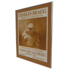Charles Bragg Signed 1974 Charles Bragg New Orleans Important Exhibition Poster - 2790528