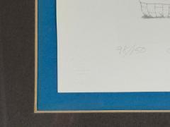 Charles Bragg Two Etchings Nasty Series Signed and Stamped American 20th c  - 4598018