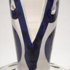 Charles Brun Theremin HYPNOS FAUNA Glazed ceramic wide winged vase - 4572512