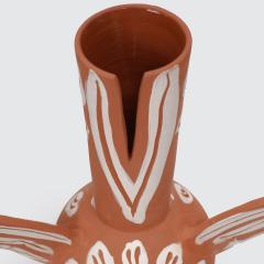 Charles Brun Theremin RED HYPNOS Ceramic winged vase - 4572465