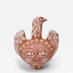 Charles Brun Theremin THE WAY HE SINGS Large ceramic winged vase - 4574275