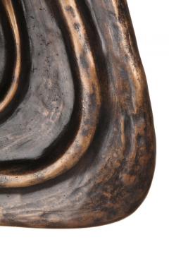 Charles Burnand Perla Wall Sconce in Cast Bronze with Alabaster Orb - 1455323