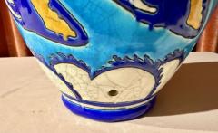 Charles Catteau Charles Catteau for Boch Fr res Keramis Stylized Pelican Vase circa 1924 25 - 4251116