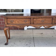 Charles Charles 18th C Style Queen Anne English Console or Sofa Table - 3523239