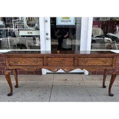 Charles Charles 18th C Style Queen Anne English Console or Sofa Table - 3523245