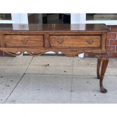 Charles Charles 18th C Style Queen Anne English Console or Sofa Table - 3523253