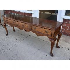 Charles Charles 18th C Style Queen Anne English Console or Sofa Table - 3523333