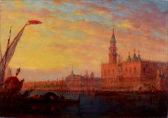 Charles Cl ment Calderon Venice Twilight - 4385760