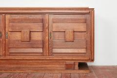 Charles Dudouyt 1940S FRENCH OAK SIDEBOARD - 3050110