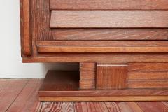 Charles Dudouyt 1940S FRENCH OAK SIDEBOARD - 3050118