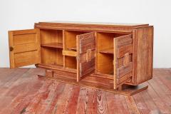 Charles Dudouyt 1940S FRENCH OAK SIDEBOARD - 3050139