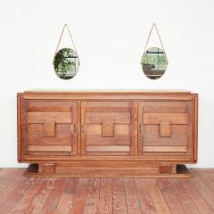 Charles Dudouyt 1940S FRENCH OAK SIDEBOARD - 3050178