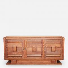 Charles Dudouyt 1940S FRENCH OAK SIDEBOARD - 3053106