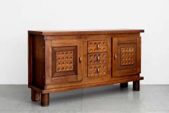 Charles Dudouyt 1940S OAK SIDEBOARD - 1613304