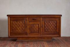 Charles Dudouyt 1940s French Oak Sideboard - 4216096