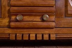 Charles Dudouyt 1940s French Oak Sideboard - 4763412