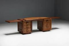 Charles Dudouyt Art Deco Desk by Charles Dudouyt France 1940s - 3661549
