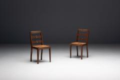 Charles Dudouyt Art Deco Dining Chairs by Charles Dudouyt France 1940s - 4239304