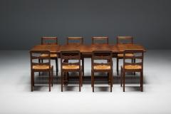 Charles Dudouyt Art Deco Dining Set by Charles Dudouyt France 1940s - 4239281