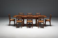 Charles Dudouyt Art Deco Dining Set by Charles Dudouyt France 1940s - 4239287