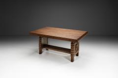 Charles Dudouyt Art Deco Dining Table in the manner of Charles Dudouyt France 1930s - 4431047