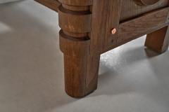 Charles Dudouyt Art Deco Dining Table in the manner of Charles Dudouyt France 1930s - 4431055