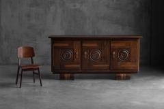 Charles Dudouyt Art Deco Sideboard by Charles Dudouyt France 1940s - 4458377