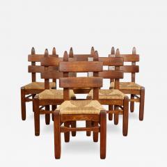 Charles Dudouyt CHARLES DUDOUYT DINING CHAIRS SET OF 6 - 3304537