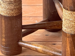 Charles Dudouyt CHARLES DUDOUYT ROPE END TABLE - 2756816