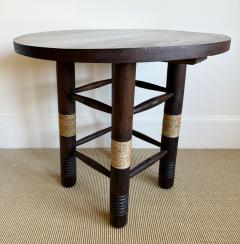 Charles Dudouyt CHARLES DUDOUYT ROUND TABLE WITH TWINE DETAIL - 4088252