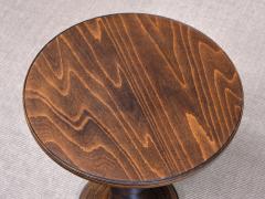 Charles Dudouyt Charles Dudouyt Round Side Table in Solid Oak Wood France Late 1940s - 4446321