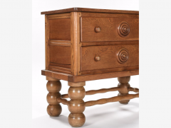 Charles Dudouyt Charles Dudouyt charming carved chest of drawers - 2019942