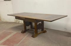 Charles Dudouyt Charles Dudouyt extensible solid wood dinning table - 1892343