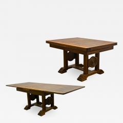 Charles Dudouyt Charles Dudouyt extensible solid wood dinning table - 1894173