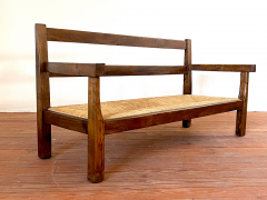 Charles Dudouyt FRENCH WALNUT BENCH - 2806957