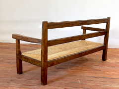 Charles Dudouyt FRENCH WALNUT BENCH - 2807096