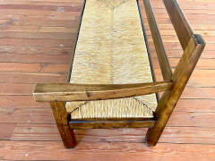 Charles Dudouyt FRENCH WALNUT BENCH - 2807098
