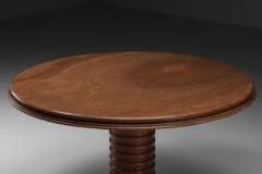 Charles Dudouyt Mangiarotti Charles Dudouyt insp Postmodern Marble Dining Table in Earthy Tones - 3413195